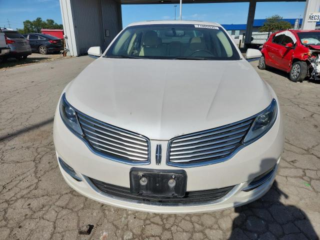 3LN6L2LU9FR600855 - 2015 LINCOLN MKZ HYBRID WHITE photo 5