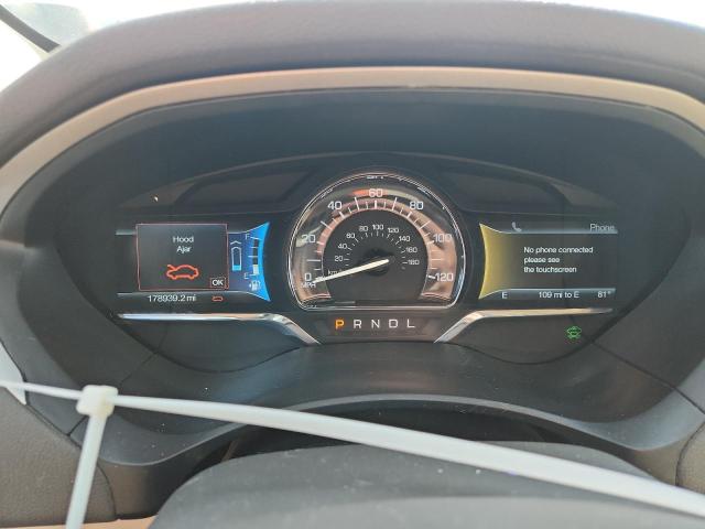 3LN6L2LU9FR600855 - 2015 LINCOLN MKZ HYBRID WHITE photo 9