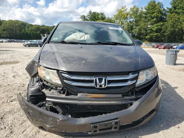 5FNRL5H6XFB055392 - 2015 HONDA ODYSSEY EXL GRAY photo 5