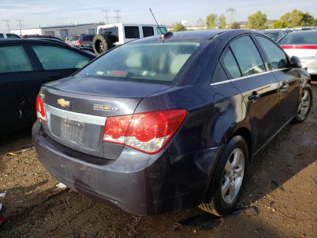 1G1PC5SB5F7121861 - 2015 CHEVROLET CRUZE LT BLUE photo 3