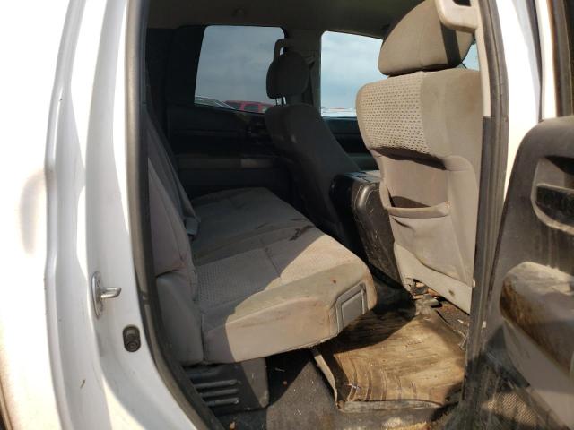 5TFUW5F16DX312527 - 2013 TOYOTA TUNDRA DOUBLE CAB SR5 WHITE photo 10