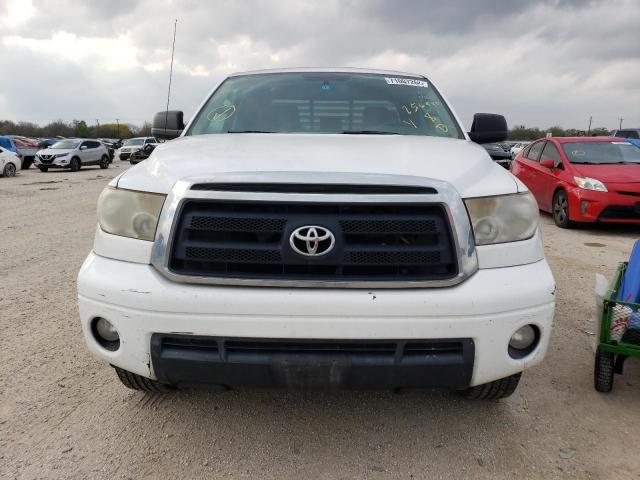 5TFUW5F16DX312527 - 2013 TOYOTA TUNDRA DOUBLE CAB SR5 WHITE photo 5