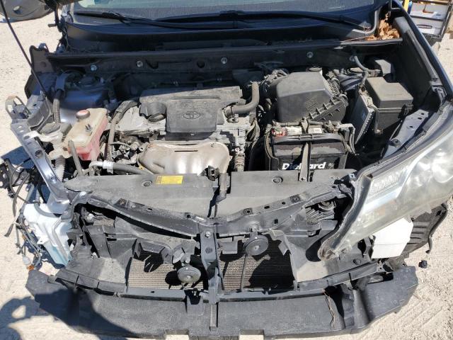 JTMWFREV5ED038597 - 2014 TOYOTA RAV4 XLE GRAY photo 12