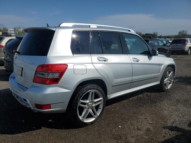 WDCGG8HB7CF831389 - 2012 MERCEDES-BENZ GLK 350 4MATIC SILVER photo 3