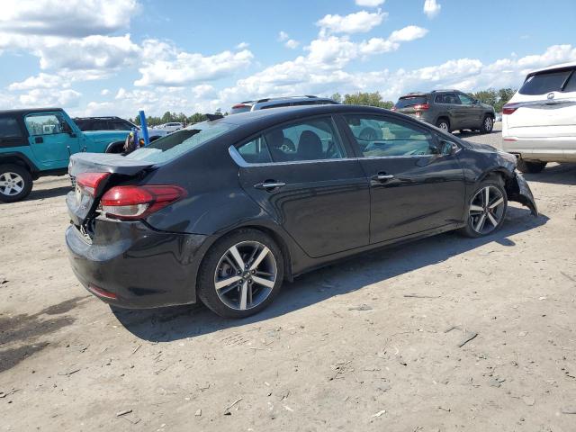 3KPFN4A80HE123159 - 2017 KIA FORTE EX BLACK photo 3
