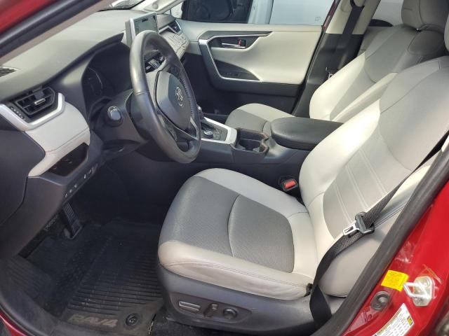 2T3N1RFV6KW076430 - 2019 TOYOTA RAV4 LIMITED RED photo 7