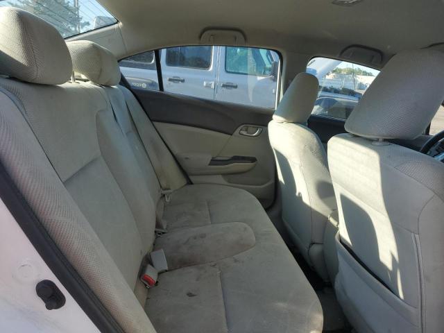 19XFB2F50CE063789 - 2012 HONDA CIVIC LX WHITE photo 10