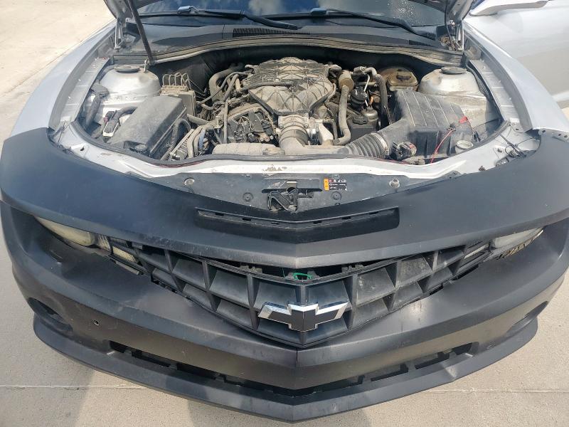 2G1FA1E36C9166350 - 2012 CHEVROLET CAMARO LS SILVER photo 11