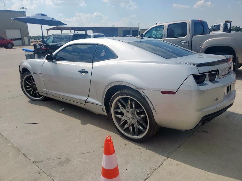2G1FA1E36C9166350 - 2012 CHEVROLET CAMARO LS SILVER photo 2