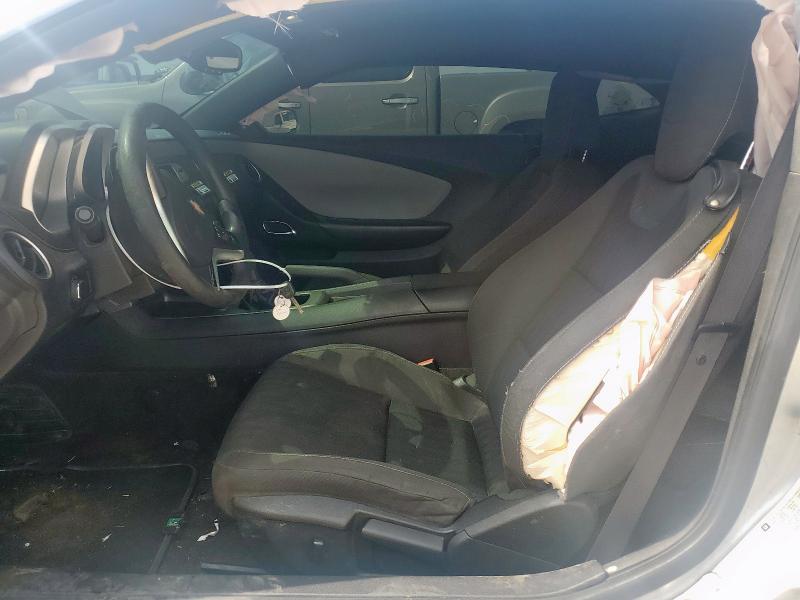 2G1FA1E36C9166350 - 2012 CHEVROLET CAMARO LS SILVER photo 7