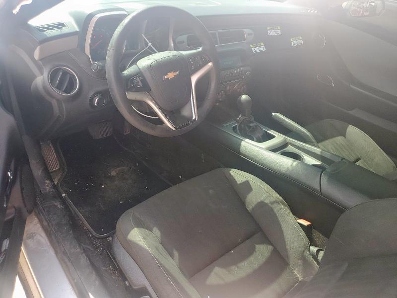 2G1FA1E36C9166350 - 2012 CHEVROLET CAMARO LS SILVER photo 8