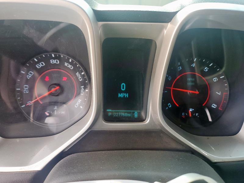 2G1FA1E36C9166350 - 2012 CHEVROLET CAMARO LS SILVER photo 9