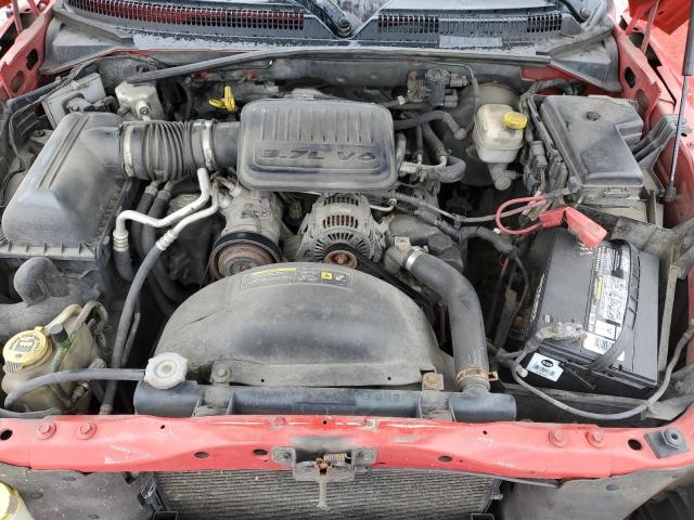 1D7HW48KX6S507506 - 2006 DODGE DAKOTA QUAD SLT Красный фото 11