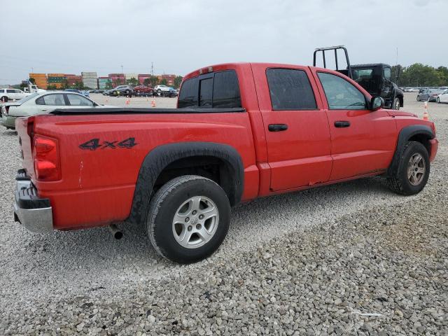 1D7HW48KX6S507506 - 2006 DODGE DAKOTA QUAD SLT Красный фото 3