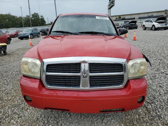1D7HW48KX6S507506 - 2006 DODGE DAKOTA QUAD SLT Красный фото 5