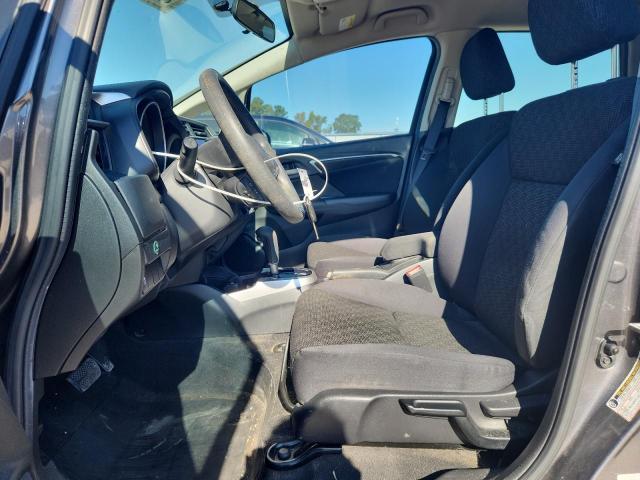 JHMGK5H56GS004492 - 2016 HONDA FIT LX GRAY photo 7