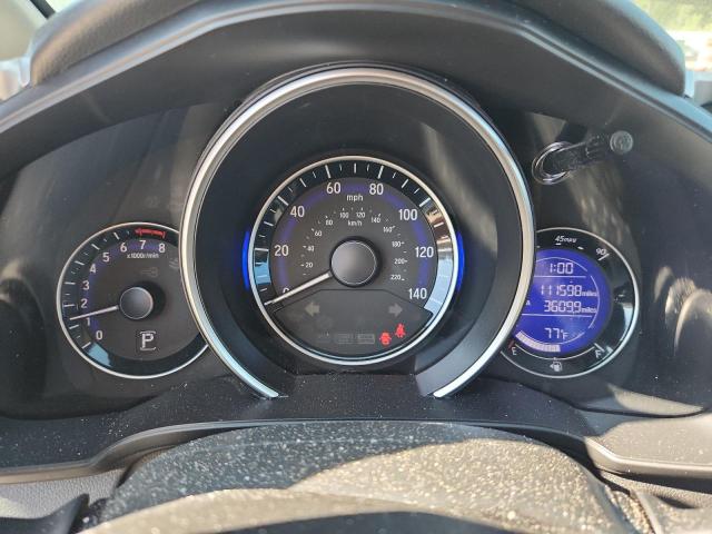 JHMGK5H56GS004492 - 2016 HONDA FIT LX GRAY photo 9