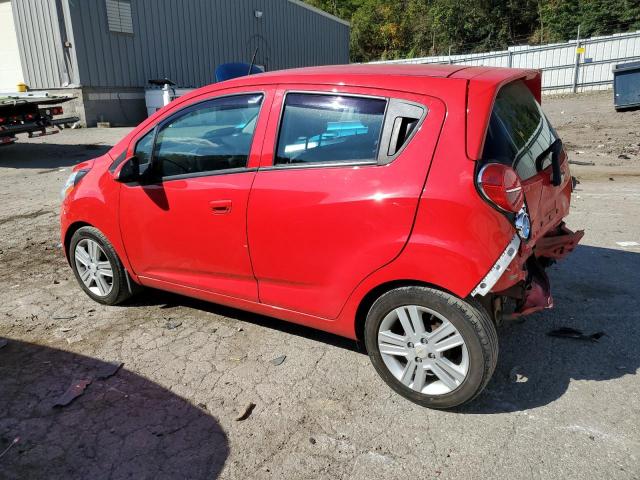 KL8CD6S91EC490074 - 2014 CHEVROLET SPARK 1LT RED photo 2