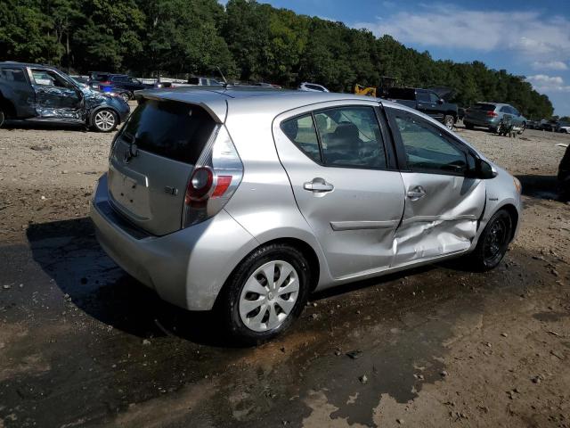 JTDKDTB36C1507960 - 2012 TOYOTA PRIUS C ვერცხლისფერი ფოტო 3