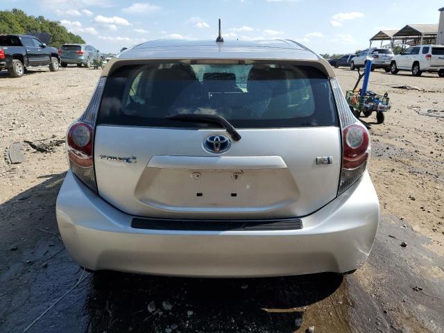JTDKDTB36C1507960 - 2012 TOYOTA PRIUS C ვერცხლისფერი ფოტო 6