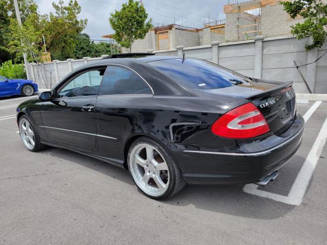 WDBTJ76H63F051700 - 2003 MERCEDES-BENZ CLK 55 AMG BLACK photo 3