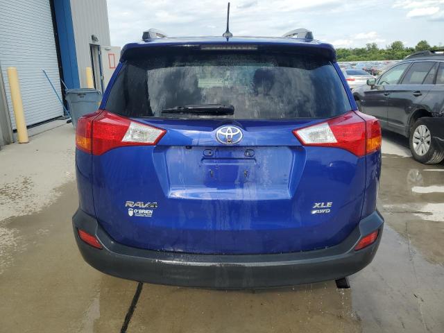 2T3RFREV0FW300110 - 2015 TOYOTA RAV4 XLE BLUE photo 6