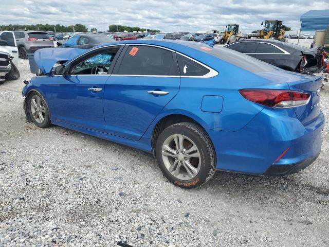 5NPE34AF7JH611493 - 2018 HYUNDAI SONATA SPORT BLUE photo 2
