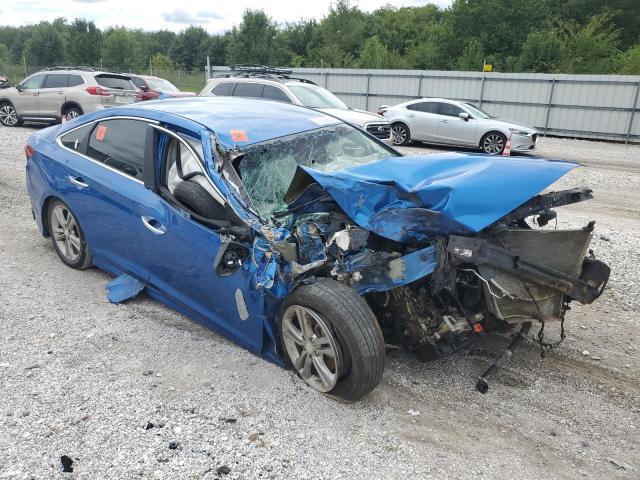 5NPE34AF7JH611493 - 2018 HYUNDAI SONATA SPORT BLUE photo 4