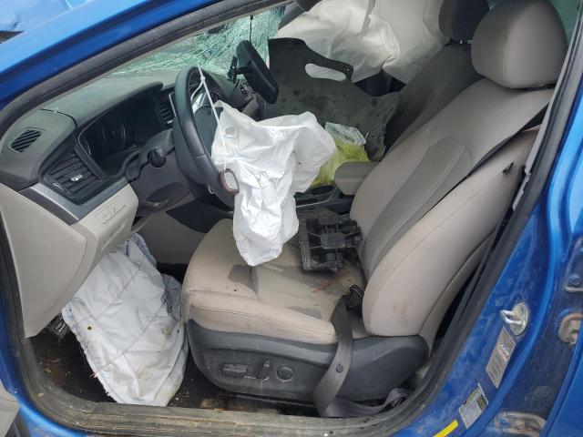 5NPE34AF7JH611493 - 2018 HYUNDAI SONATA SPORT BLUE photo 7