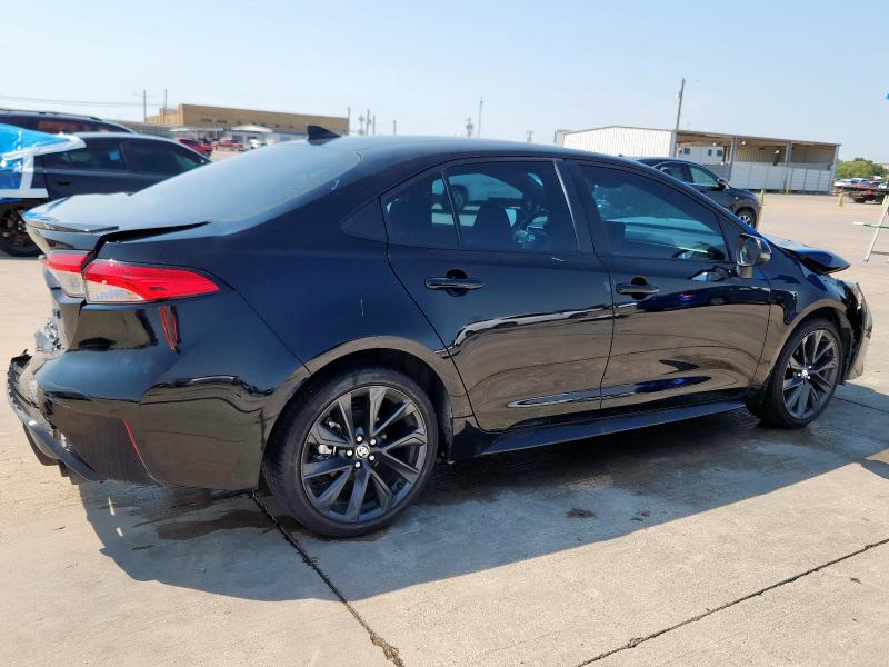5YFS4MCE3RP186440 - 2024 TOYOTA COROLLA SE BLACK photo 3