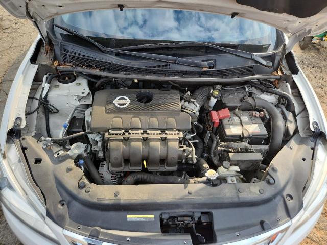 3N1AB7AP2FL637036 - 2015 NISSAN SENTRA S WHITE photo 11