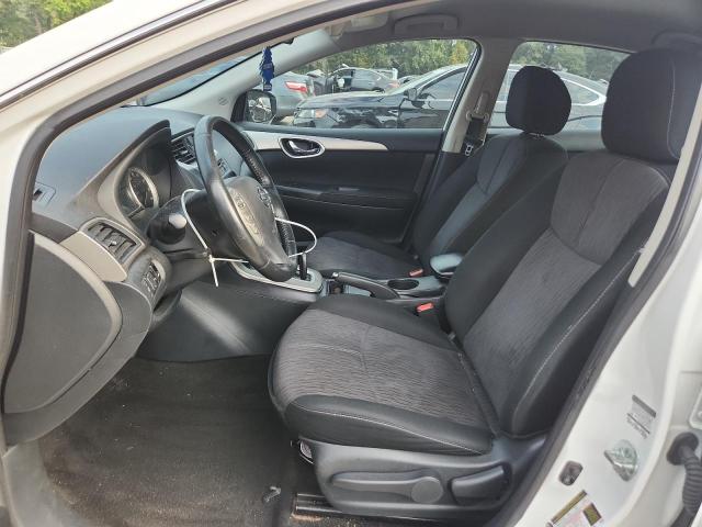 3N1AB7AP2FL637036 - 2015 NISSAN SENTRA S WHITE photo 7