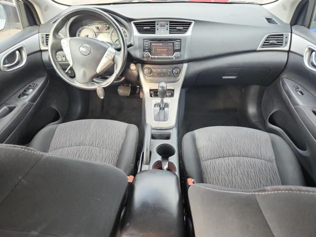 3N1AB7AP2FL637036 - 2015 NISSAN SENTRA S WHITE photo 8