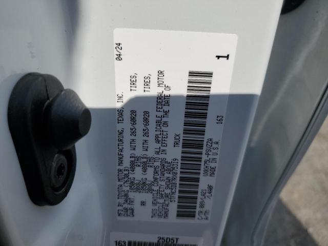 5TFNC5DB7RX075319 - 2024 TOYOTA TUNDRA CREWMAX PLATINUM 白色 照片 13