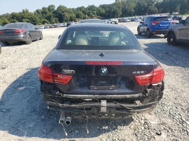 WBA3V7C53FP772181 - 2015 BMW 428 I SULEV BLUE photo 6