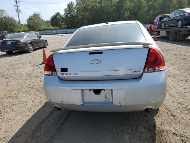 2G1WC5E30E1185818 - 2014 CHEVROLET IMPALA LIM LTZ SILVER photo 6