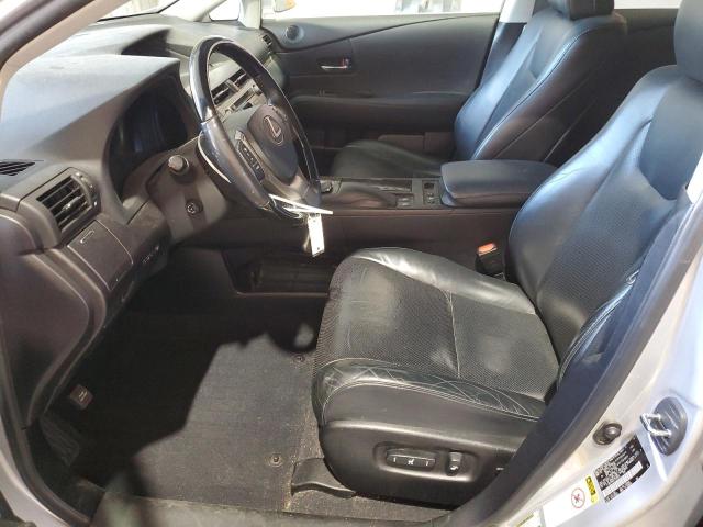 2T2BK1BA3FC308692 - 2015 LEXUS RX 350 BASE ვერცხლისფერი ფოტო 7