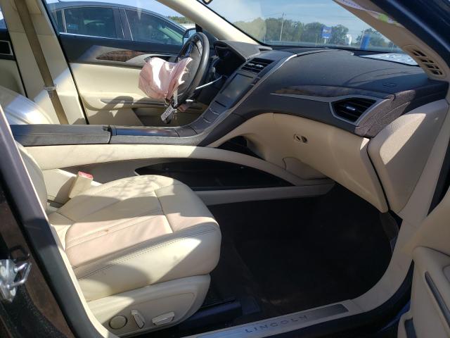 3LN6L2G98DR806025 - 2013 LINCOLN MKZ BLACK photo 5