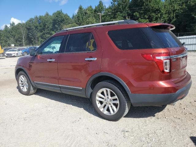 1FM5K7D85EGA36608 - 2014 FORD EXPLORER XLT ORANGE photo 2