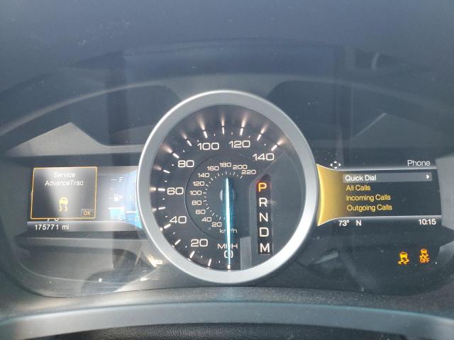 1FM5K7D85EGA36608 - 2014 FORD EXPLORER XLT ORANGE photo 9