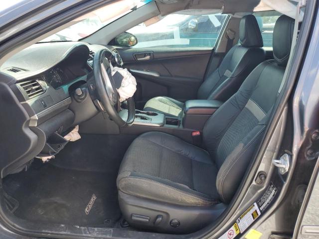 4T1BF1FK4CU056392 - 2012 TOYOTA CAMRY BASE GRAY photo 7