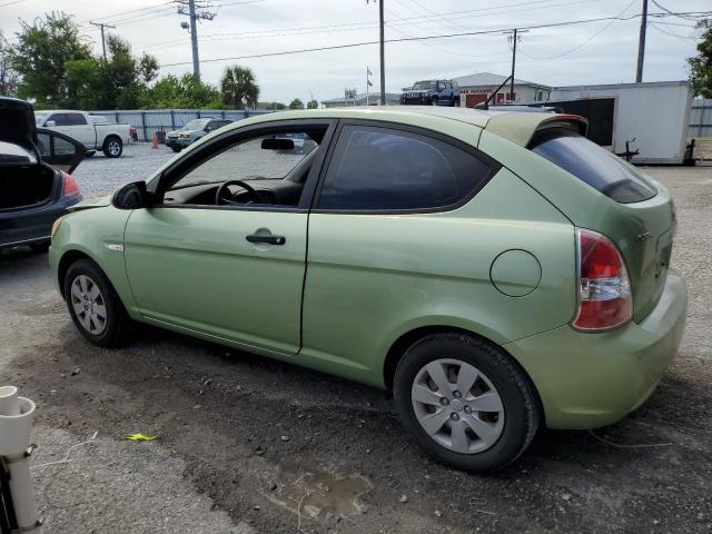 KMHCM36C68U065892 - 2008 HYUNDAI ACCENT GS მწვანე ფოტო 2