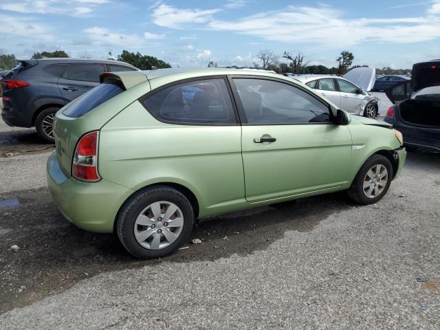 KMHCM36C68U065892 - 2008 HYUNDAI ACCENT GS მწვანე ფოტო 3