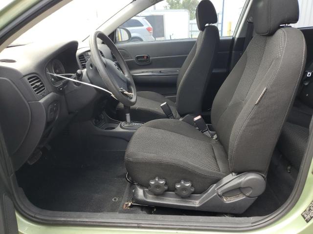 KMHCM36C68U065892 - 2008 HYUNDAI ACCENT GS მწვანე ფოტო 7
