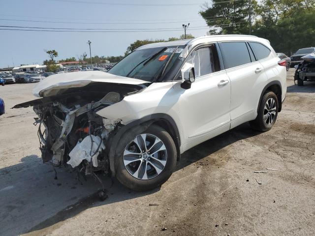 5TDGZRBH6LS505215 - 2020 TOYOTA HIGHLANDER XLE WHITE photo 1