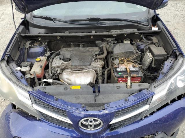 2T3RFREV0FW260529 - 2015 TOYOTA RAV4 XLE BLUE photo 12