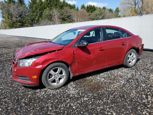 1G1PG5S99B7114164 - 2011 CHEVROLET CRUZE LT RED photo 1