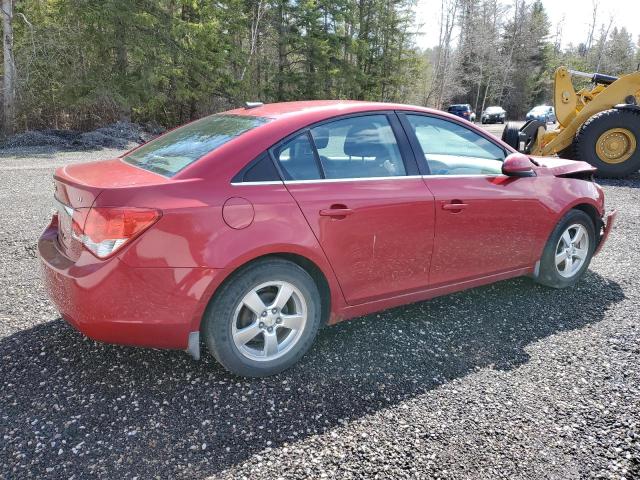 1G1PG5S99B7114164 - 2011 CHEVROLET CRUZE LT RED photo 3