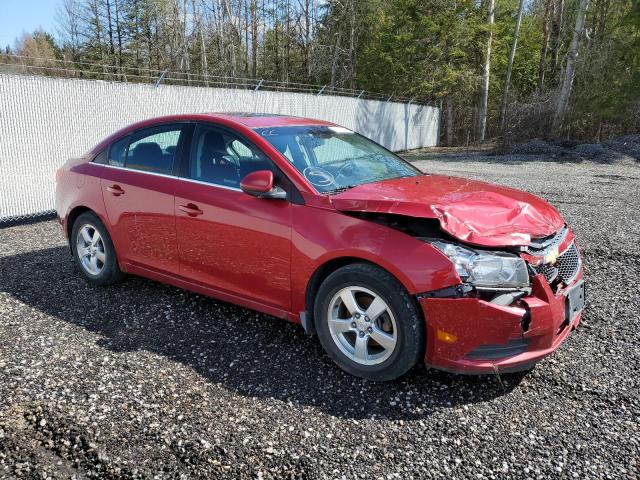 1G1PG5S99B7114164 - 2011 CHEVROLET CRUZE LT RED photo 4