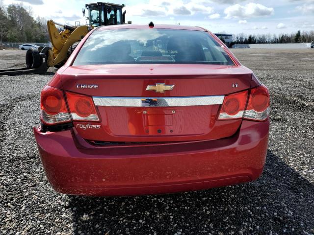 1G1PG5S99B7114164 - 2011 CHEVROLET CRUZE LT RED photo 6